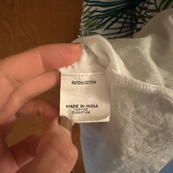 Eshakti palm tree dress, size small/ 6, great condition - Picture 10 of 11